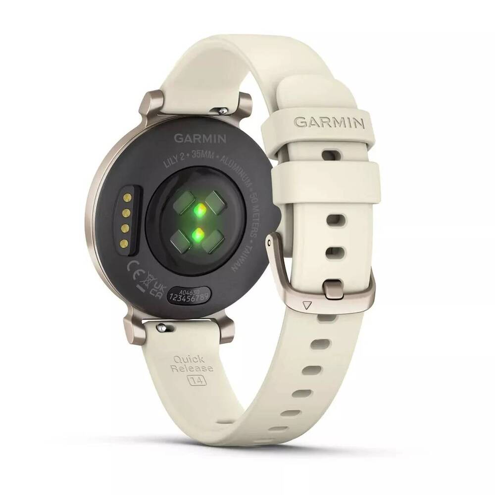 New Garmin Lily 2 Women Small Stylish Smartwatch Fitness Sports Smart Watch Gold - Picture 3 of 9